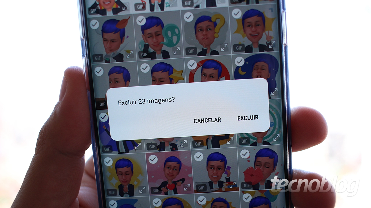 fotos apagadas excluir imagens