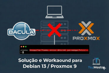 Erro Unsupported Proxmox version no Plugin Bacula Enterprise
